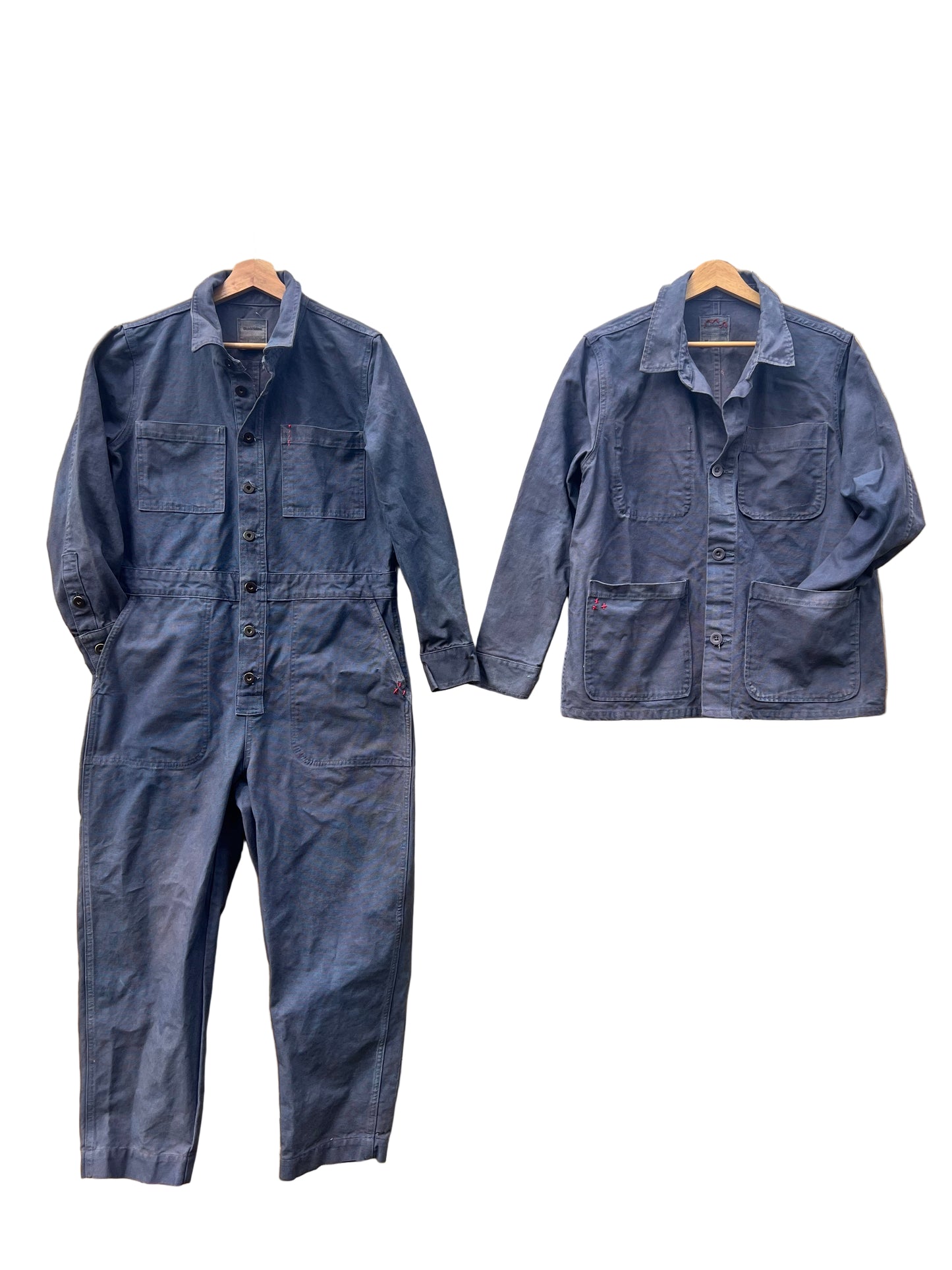 Chore Coat with Blue & Yellow Project