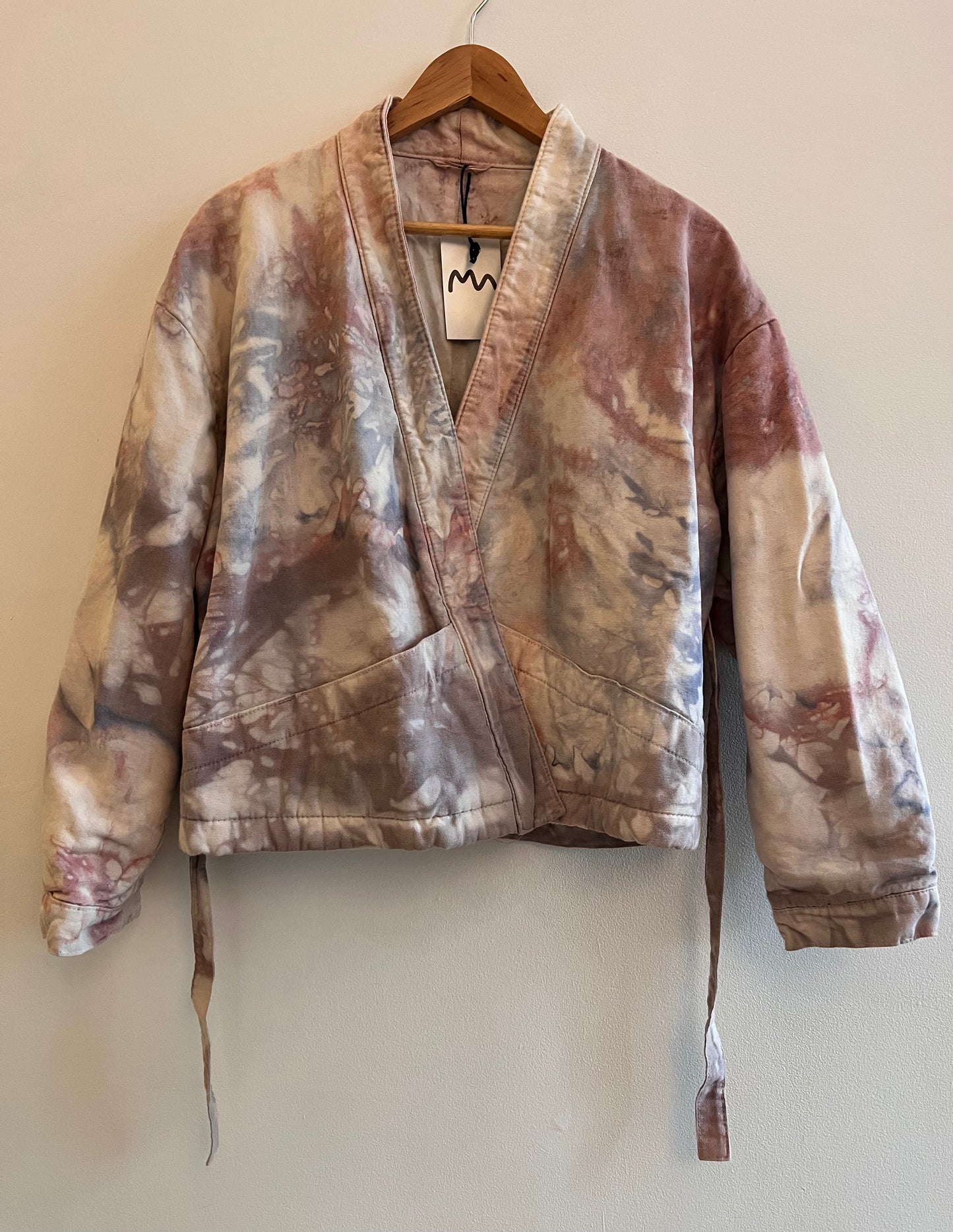 Shortie Bubble coat Pink Glaze