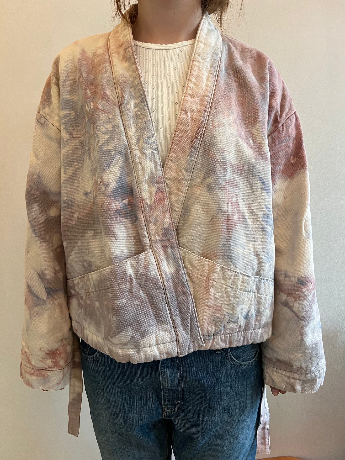 Shortie Bubble coat Pink Glaze