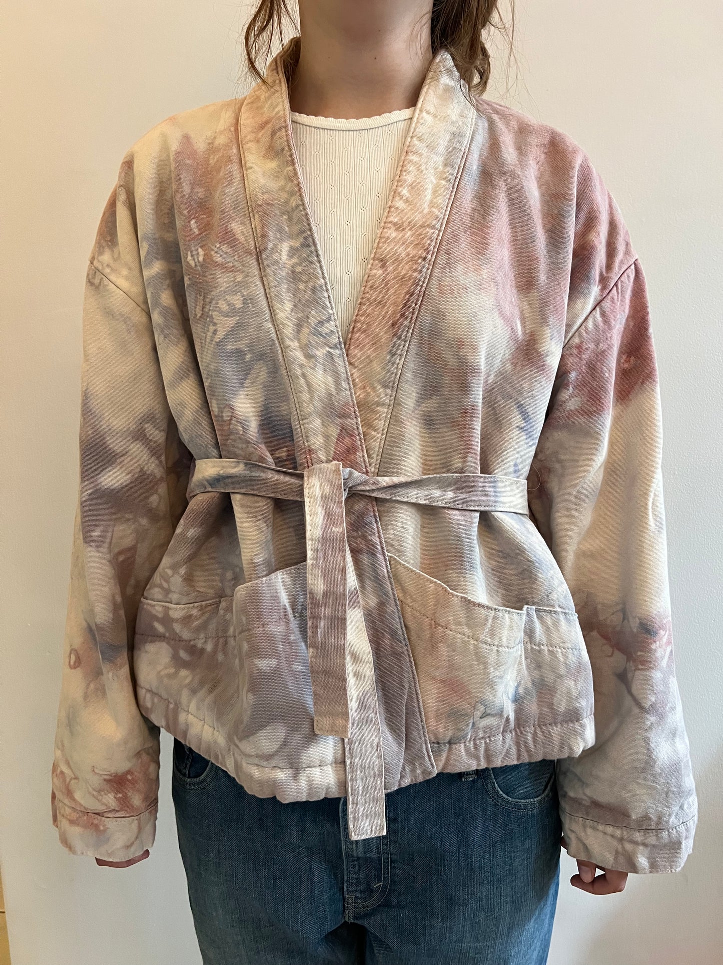 Shortie Bubble coat Pink Glaze