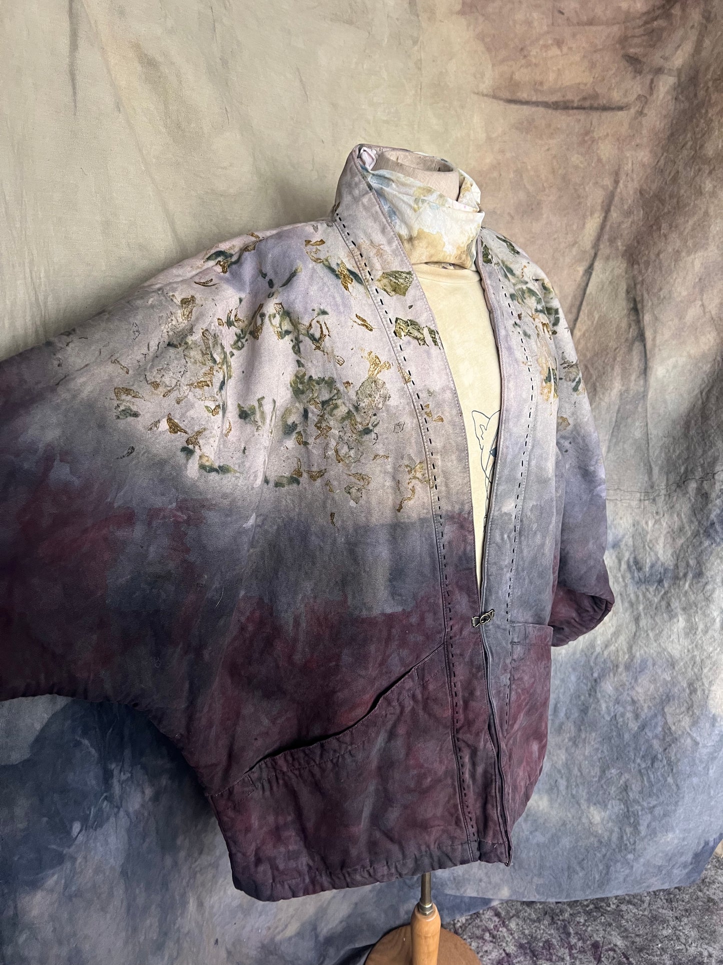 Bubble Coat Dark Wine