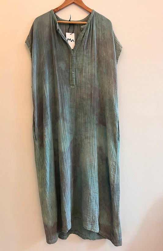 Lounge Dress Mermaid Blue - large