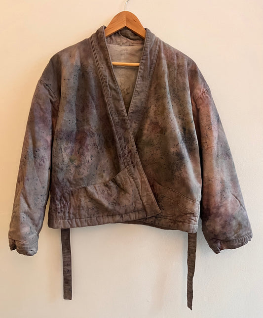 Shortie Bubble Coat Olive Mash