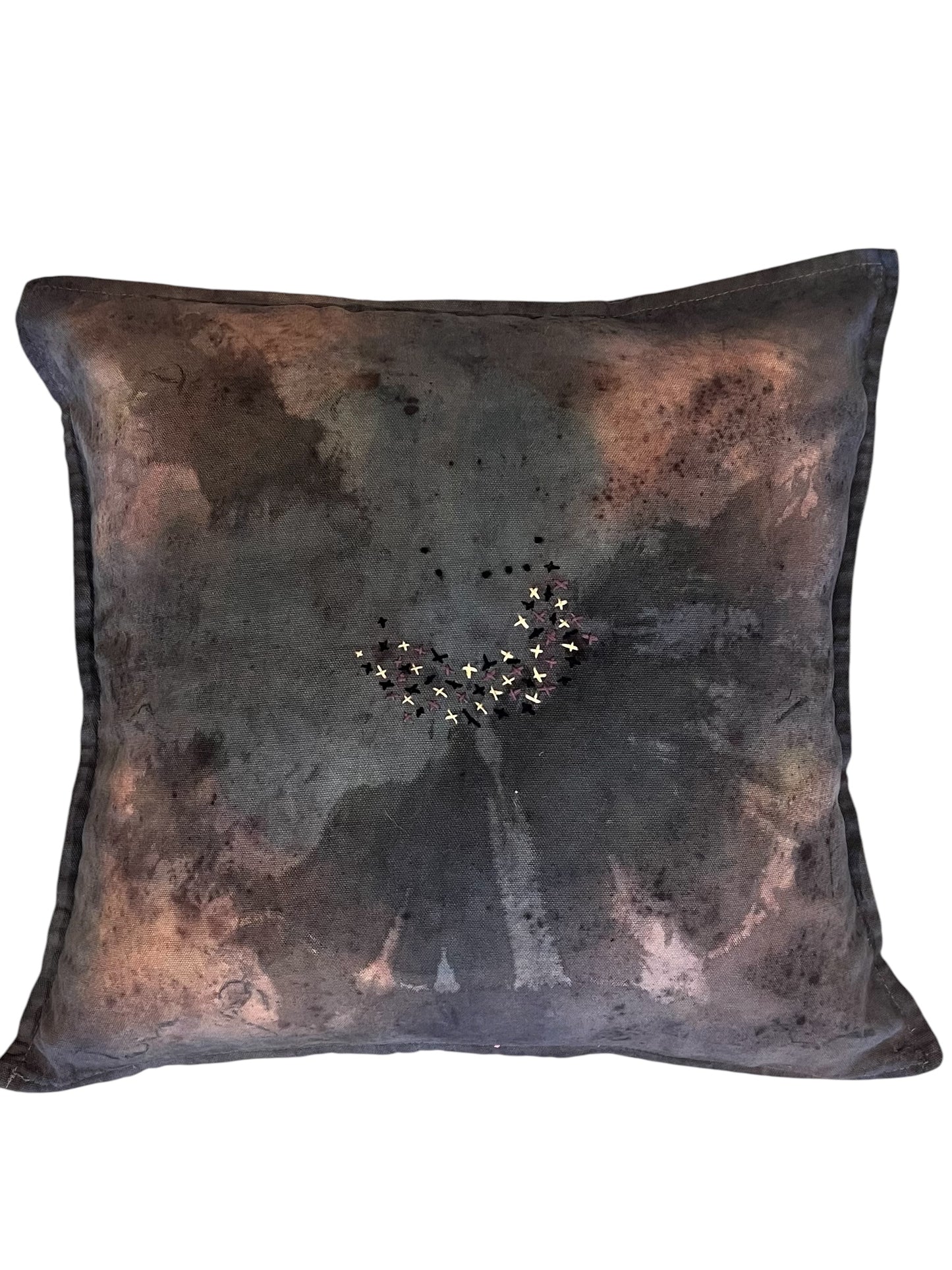 Flower Burst Throw Pillow 20X20