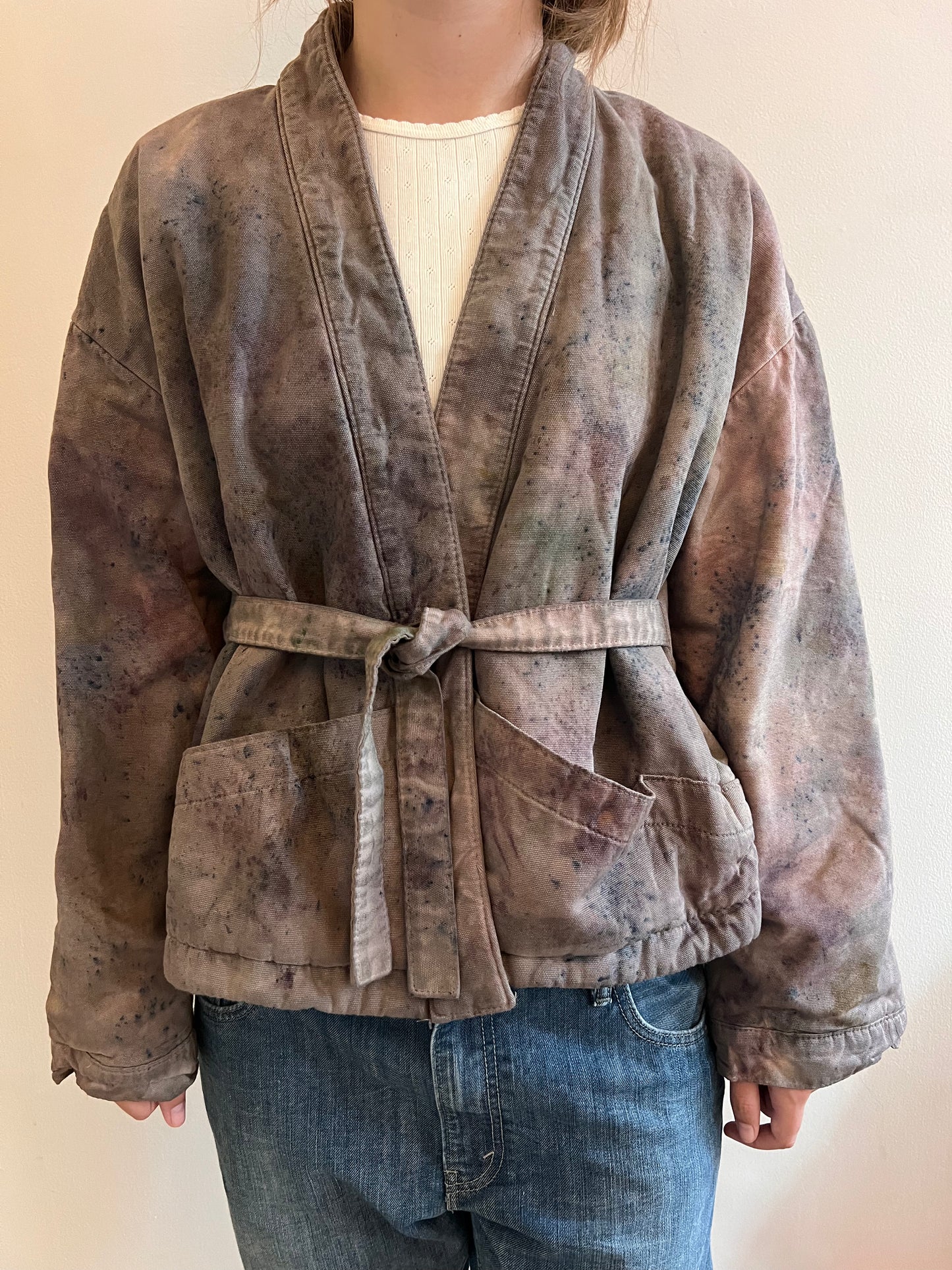 Shortie Bubble Coat Olive Mash