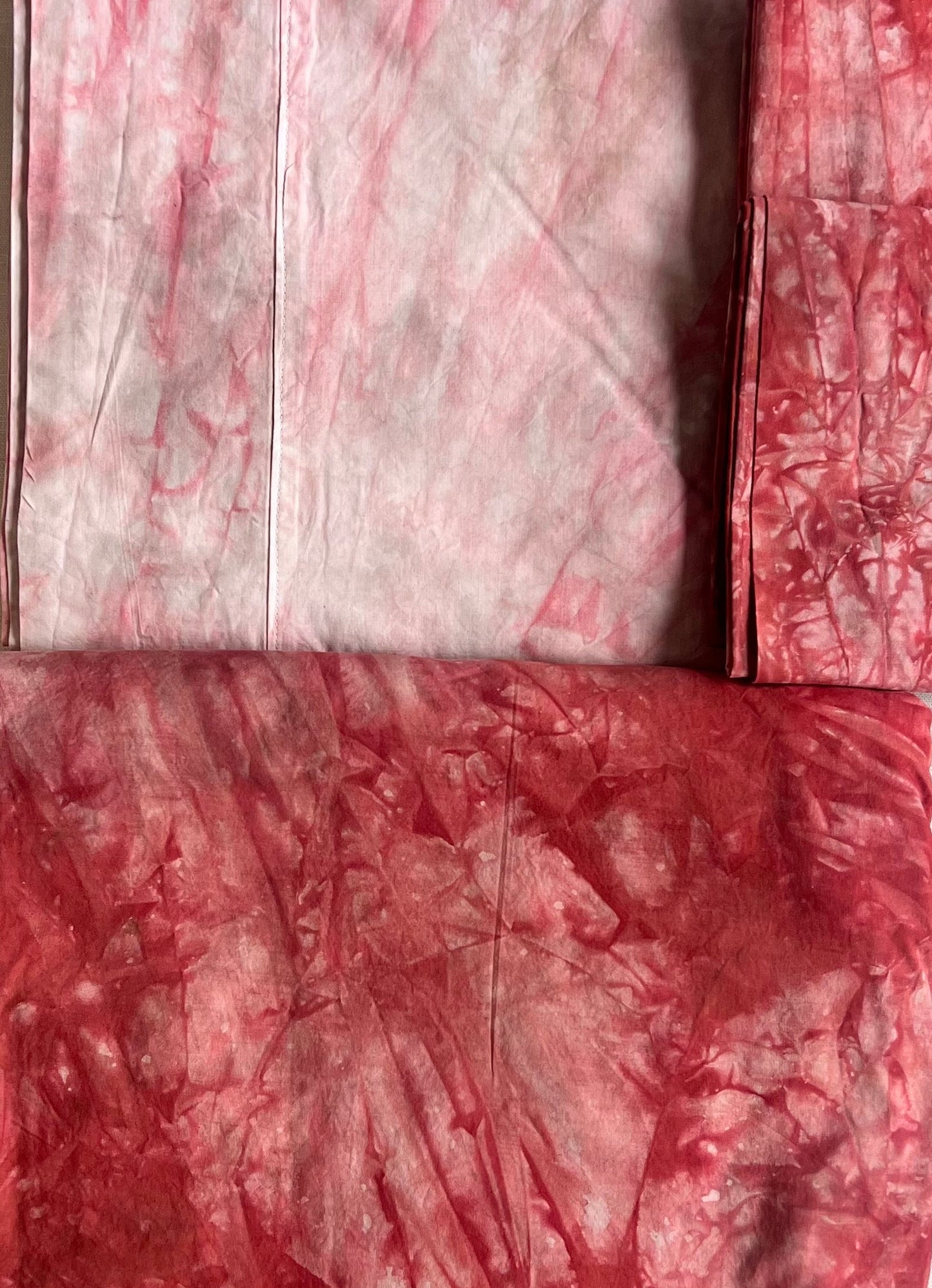 Naturally dyed queen size sheet set