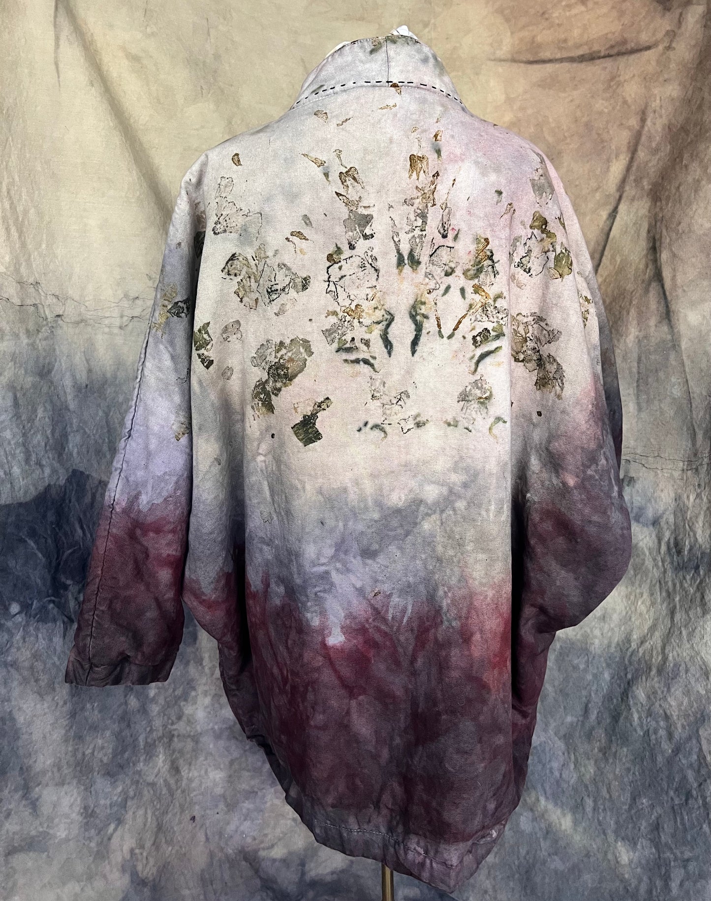 Bubble Coat Dark Wine