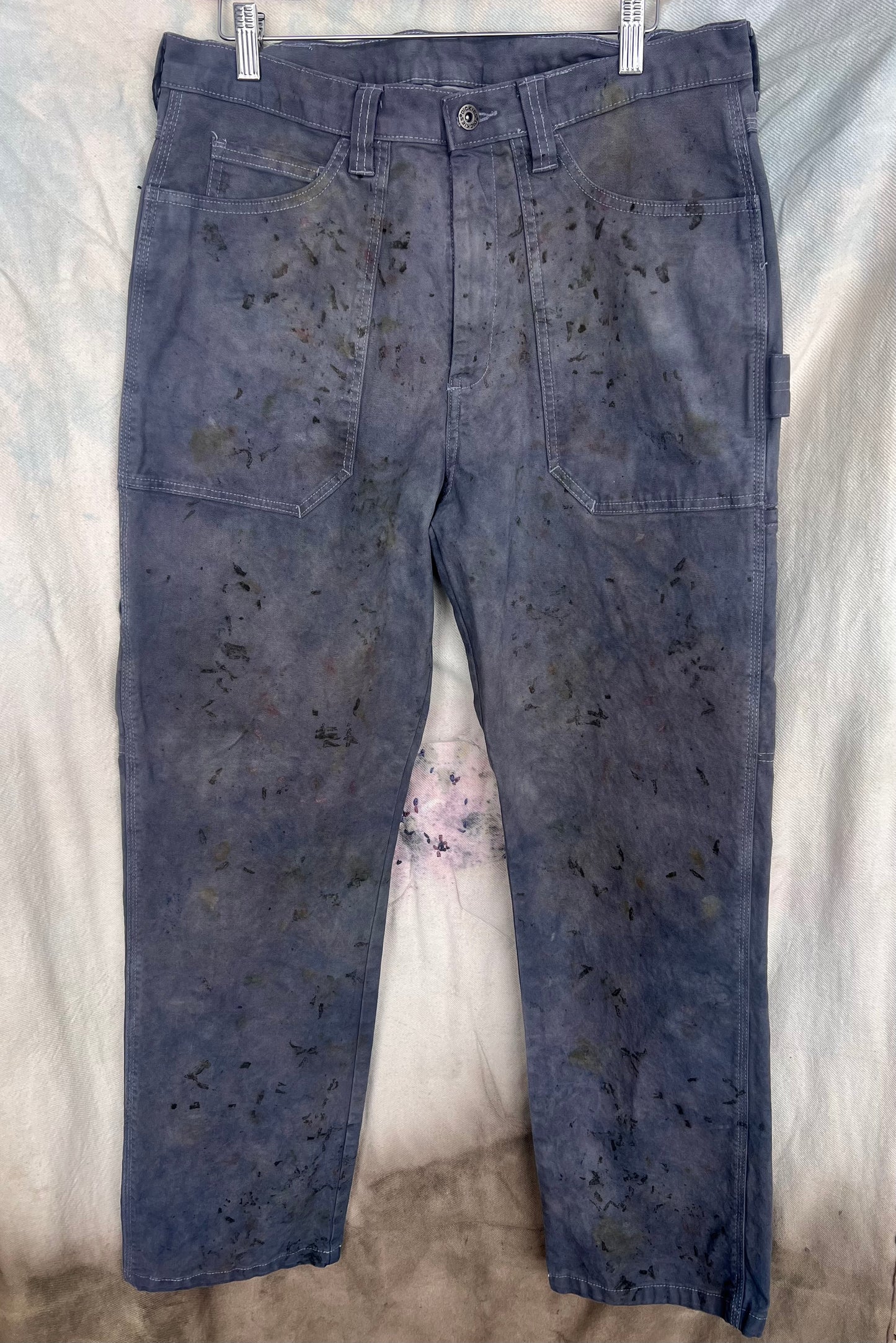 Naturally dyed Dickies painters pants