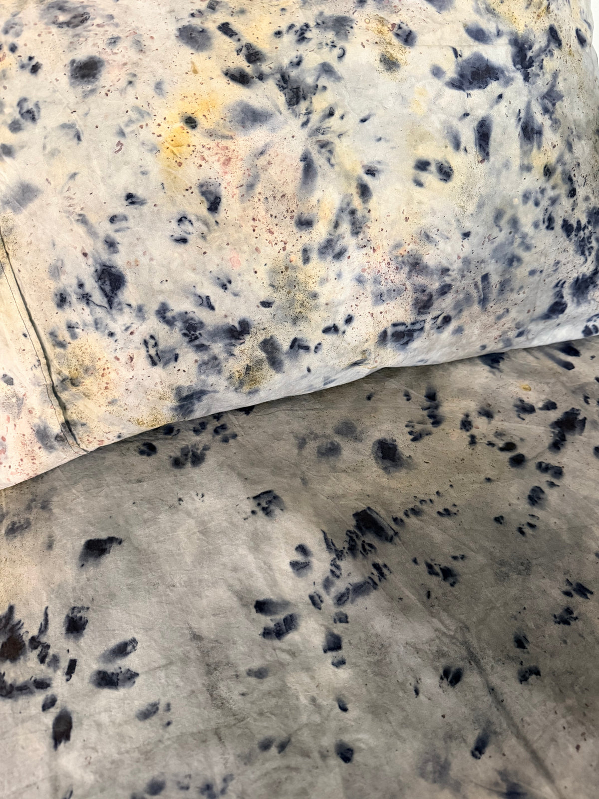 Naturally Dyed Percale Cotton Queen Sheets