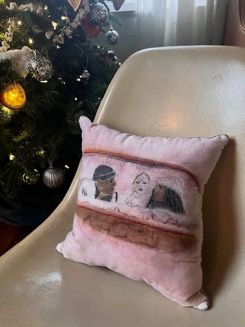 Quilted pillow from the movie Clueless