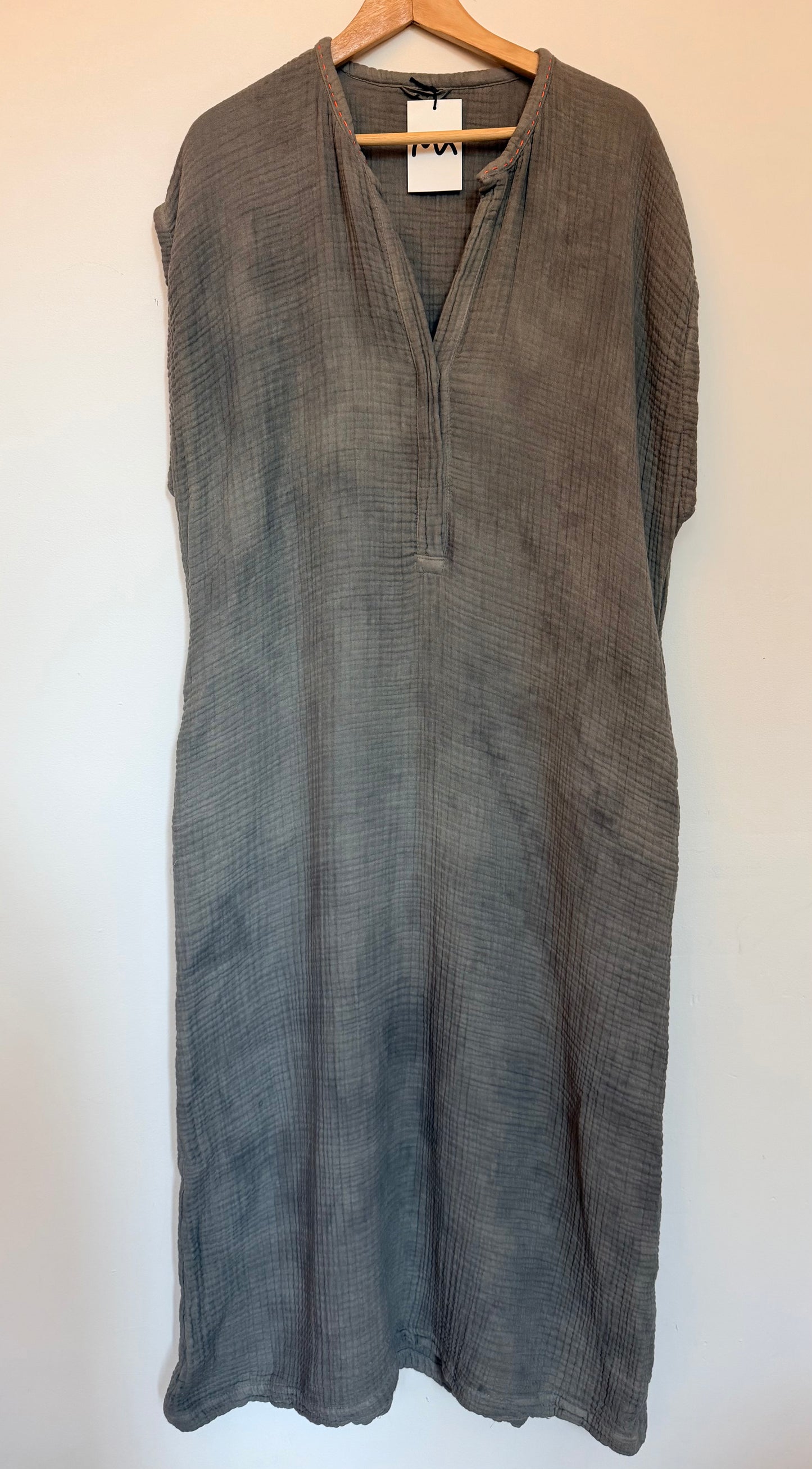 army green lounge dress