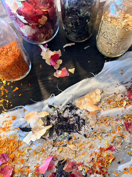 Flowers and Silk