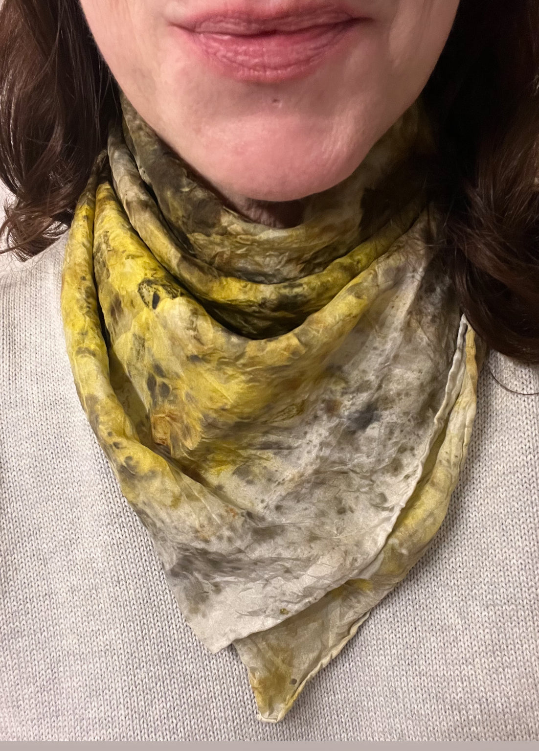silk scarf example